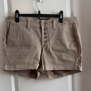 Torrid High Waist Tan Shorts